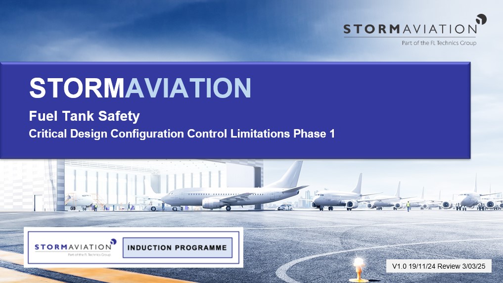 Course Image Fuel Tank Safety (FTS) / (CDCCL) Phase 1
